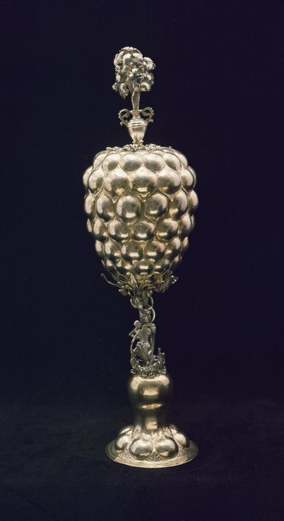Copa de gadroón (plata dorada) de German School